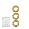 Kit 10 - Satz Messingringe + O-Ringe Ø20mm (3x) - Serie 47 + 48