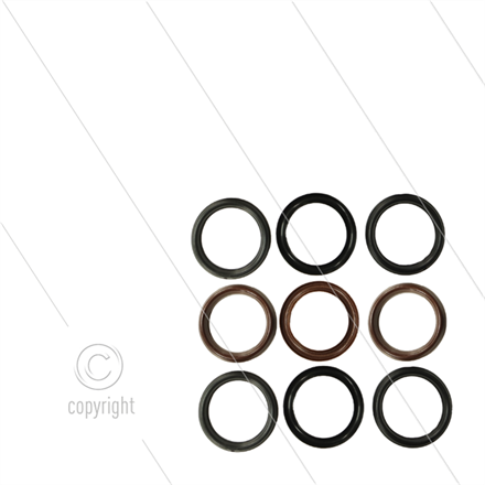 Kit 113 - Manschettensatz Ø30mm für 3 Plunger - Serie 69 - W103CW