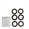 Kit 12 - Satz Hochdruck- und Niederdruckdichtungen Ø22mm (3x