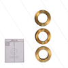 Kit 139 - Satz Messing Ringe + O-Ringe Ø18mm (3x) - Serie 51