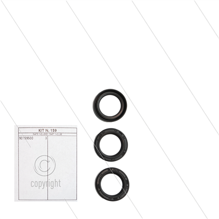 Kit 159 - Satz Öldichtungen Ø18mm (3x) - Serie 63