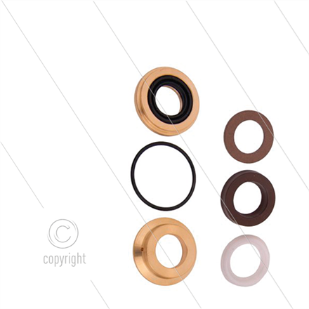Kit 166 - kompletter Dichtsatz Ø15mm für 1 Plunger - Serie 63