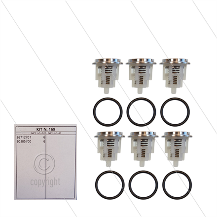 Kit 169 - Ventilsatz (6x) - Serie 47 + 66