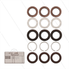 Kit 180 - Satz Hochdruck- und Niederdruckdichtungen Ø18mm (3x) - Serie 66