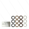Kit 181 - Satz Hochdruck- und Niederdruckdichtungen Ø24mm (3x) - Serie 66