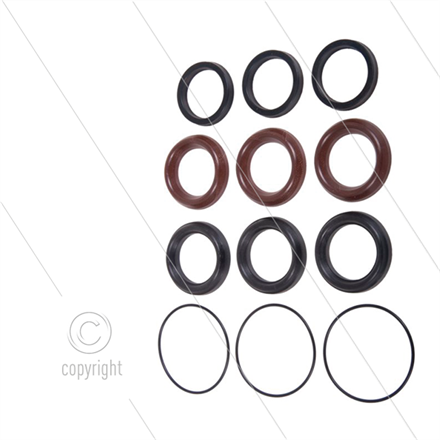 Kit 2010 - Manschettensatz Ø30mm für 3 Plunger - Serie 70