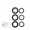 Kit 202 - Manschettensatz Ø22mm für 3 Plunger - Serie 47 HT + 47 SS