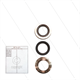 Kit 211 - kompletter Dichtsatz Ø24mm für 1 Plunger - Serie 66 (V)HT