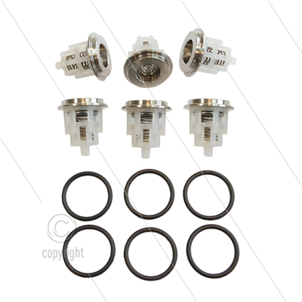 Kit 375 - Ventilsatz (6x) - Serie 66 VHT