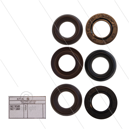 Kit 8 - Manschettensatz Ø20mm für 3 Plunger - Serie 47 + 48 + 69