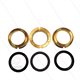 Kit 81 - Satz Messing Zwischenringe + Restop-Ringen Ø45mm (3x)