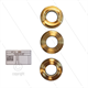Kit 86 - Satz Messingringe + O-Ringe Ø15mm ( 3x) - Serie 51 Misting