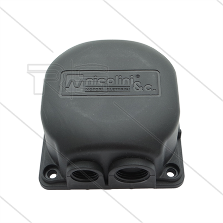 Klemmenkasten mit Deckel und Abdichtung für E-Motor - IEC 132