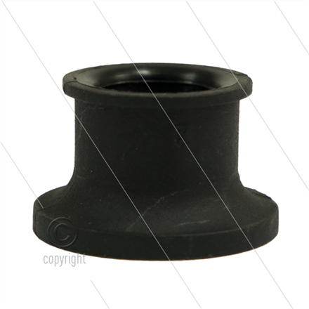 Knickschutz 1/4" - schwarz - kurze Ausführung für Pistolennippel