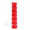 Knickschutz 3/8" - Innen Ø20,5mm - rot - Gummi gewellt
