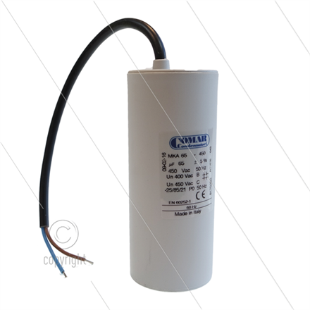 Kondensator 65 µF - 2.2 kW - 400V