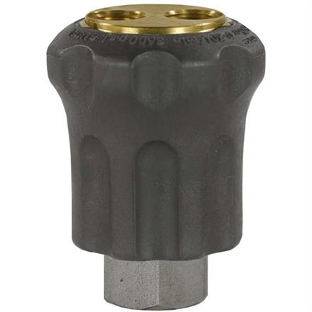 Kugeldüse ST-56 E:M18x1,5 IG A: 2x1/4"IG Messing