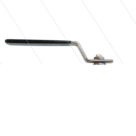 Kugelhahn 1/2" - Edelstahl 316 - 100 Bar - 2 x 1/2" IG