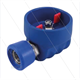 Kugelhahn 1/2" - mit Schutz - Edelstahl 304 - 60 Bar - max 95°C - 1/2" IG x ST3100 Schnell