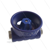 Kugelhahn 1/2" - RPS - mit Schutz - Edelstahl 303 - 24 Bar - 80 l/min - max 90°C - 2 x 1/2