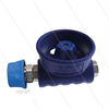 Kugelhahn 1/2" - RPS - mit Schutz - Edelstahl 303 - 24 Bar - max 90°C - 1/2" IG x ST3100