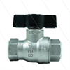 Kugelhahn 1/2" - T-Griff - Edelstahl 316 - 100 Bar - 2 x 1/2" IG