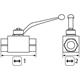 Kugelhahn ST-3105 1/4"IG 500 Bar Edelstahl V4A BKH-DN6-G1/4-442A