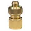 Kupplung 1/2" Schlauch Messing mit Stopp