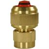 Kupplung 1/2" Schlauch Messing Premium mit Rückschlagventil
