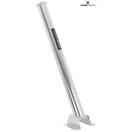 Lanzenhalter mit Schlauchstutzen , für Bodenmontage LAZ ø60x740 4xø11 INOX