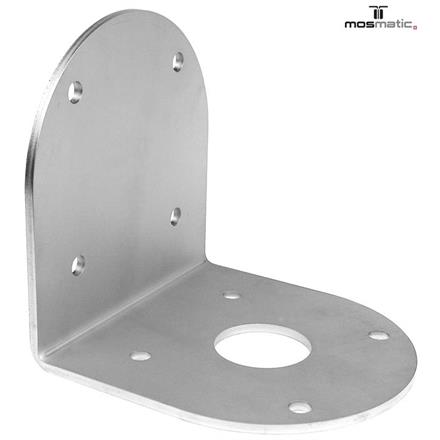 Lanzenhalter-Winkel für Wandbefestigung LAZ 4xø11 4xSchr+Mutt-M10 INOX