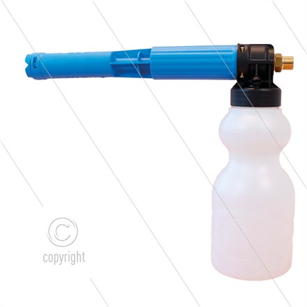 LS10 - Schaumlanze - blau - mit Flasche 1 Ltr - Düse 1,5mm - 60 bis 200 Bar - 9 bis 15 l/m