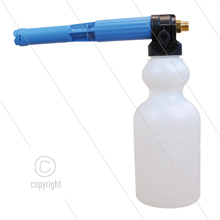 LS10 - Schaumlanze - blau - mit Flasche 2 Ltr - Düse 1,5mm - 60 bis 200 Bar - 9 bis 15 l/m