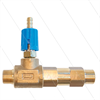 LS12 - Schauminjektor - Messing - Ø1.8mm (090) - 220 Bar - 28 l/min - max 90°C - 2x 3/8" A