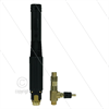 LS12 - Schaumlanze - schwarz (Düse 1,8mm) + LS12 injektor (Düse 1,2mm - 040) - 60 bis 200