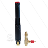 LS12 - Schaumlanze - schwarz (Düse 2,1mm) + injektor (Düse 1,4mm - 055) - 60 bis 200 Bar -