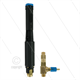 LS12 - Schaumlanze - schwarz (Düse 2,5mm) + injektor ( Düse 1,8mm - 090) - 100 bis 200 Bar