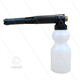 LS12 - Schaumlanze - schwarz - mit Flasche 1 Ltr - Düse1,5mm - 60 bis 200 Bar - 9 bis 15 l