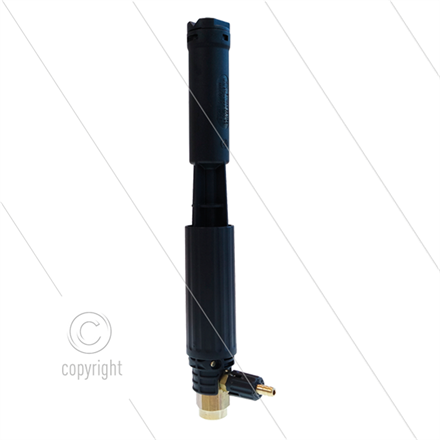 LS12 - Schaumlanze - schwarz mit injektor - Düse 1,5mm - 60 bis 200 Bar - 9 bis 15 l/min -