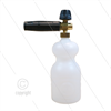 LS3-1 - Schaumlanze - vertikaler Strahl - mit Flasche 1Ltr - Düse 1,25mm - 60 bis160 Bar -