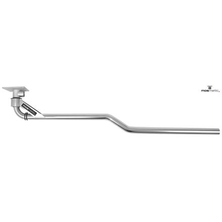 Luftsystem-Z für Deckenmontage, INOX LU-2"DZs 1550 MOS in(seitlich)+out=ø50