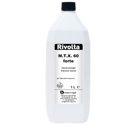 M.T.X. 60 forte Spezial-Intensivreiniger 1 l-Flasche
