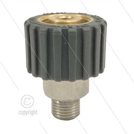 M21x1,5 - DKS - Handverschraubung Grau - 1/4" AG - einfach g