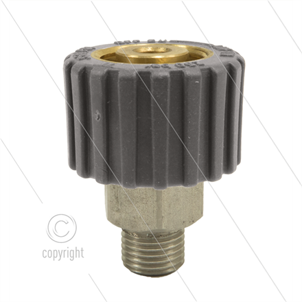 M21x1,5 - DKS - Handverschraubung Grau - 3/8" AG - einfach g