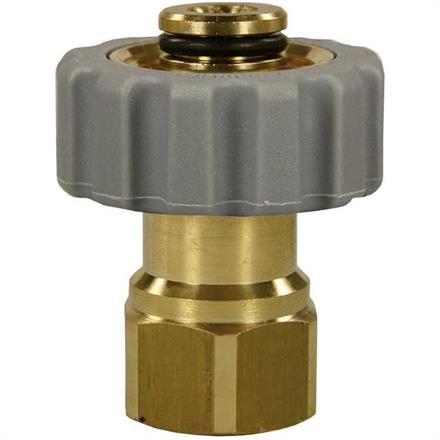 M21x1,5 IG : 3/8"IG Handverschraubung Messing Länge: 41 mm