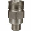 M22x1,5 AG : 1/4"AG Gegennippel Edelstahl lang Länge: 40 mm