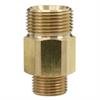 M22x1,5 AG : 3/8"AG Gegennippel Messing lang Länge: 40 mm