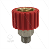 M22x1,5 - DKS - Handverschraubung Rot - 1/4" AG - einfach gelagert - 250 Bar - NW6