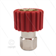 M22x1,5 - DKS - Handverschraubung Rot - 1/4" IG - einfach gelagert - 250 Bar - NW6
