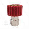 M22x1,5 - DKS - Handverschraubung Rot - 1/4" IG - einfach gelagert - 250 Bar - NW6